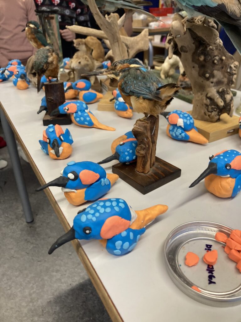 isfugle modeller i modelervoks