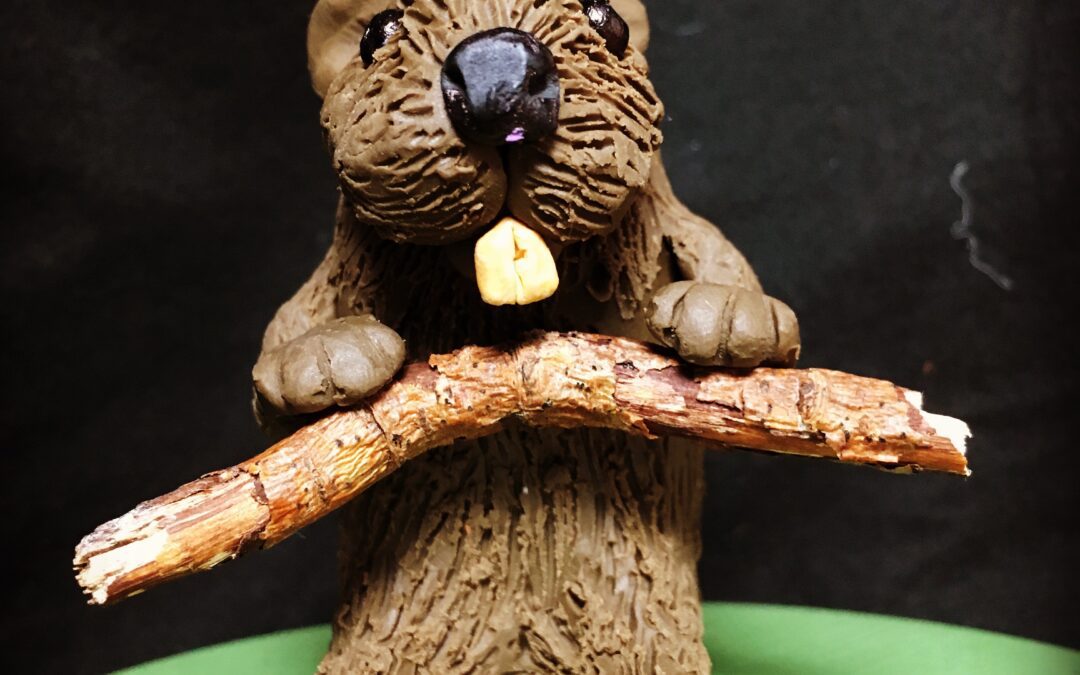 bæver i modelervoks